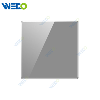 S6 Series Blank Plate 86 250V Light Electric Wall Switch Socket Tempered Glass Material Modern Sockets