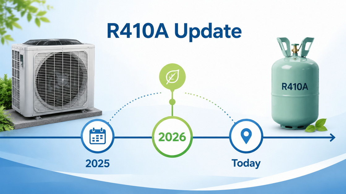 Calendrier de transition CVC 1R410A