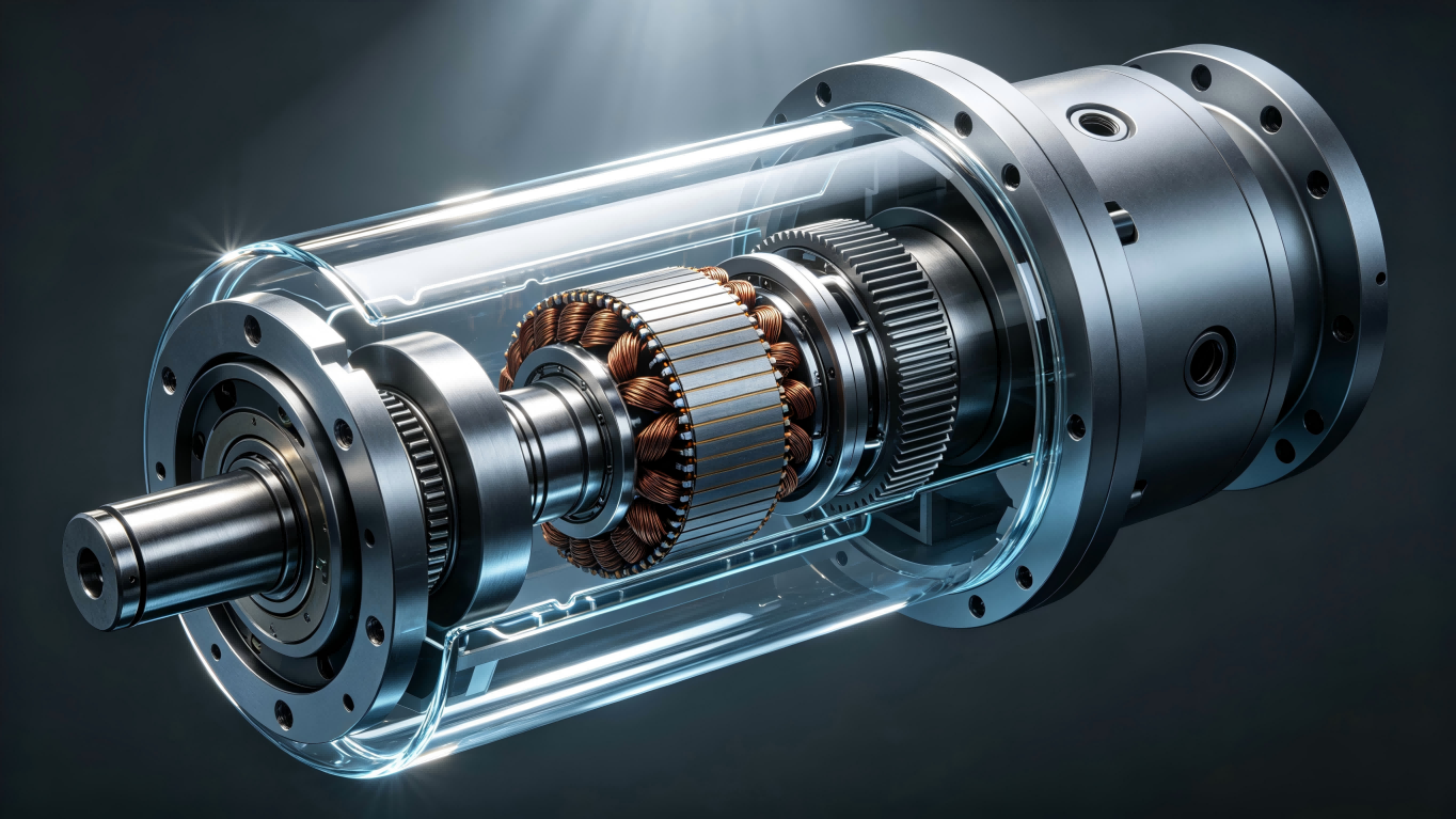 电主轴内部结构图生成 (1)