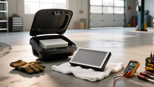 Voc&ecirc; pode lavar o filtro de ar da cabine Dodge Caravan