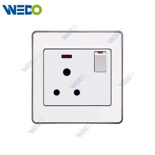 C73 15A SWITCHED SOCKET Wall Switch Switch Wall Switch Socket Factory Simple Atmosphere Made In China 4 Gang 4 Wire 