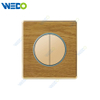 K8 Series Acrylic Wooden 2G 16A 250V Light Electric Wall Switch Socket 86*86cm PC Material with Chrome Frame Home Switches Twist Pattern