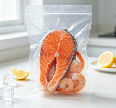 Вакуумный пакет для замороженных продуктов