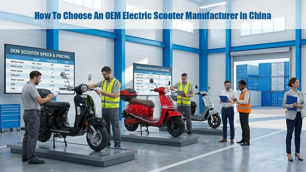 Come scegliere un produttore di scooter elettrici OEM in Cina.jpg