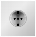 B50 Series Europe Socket With PC Materical 16A 220V Different Color Different Style Fashion Design Wall Switch 