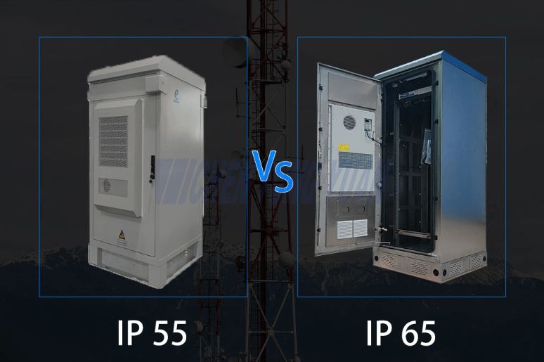 IP55 مقابل IP65 خزانة خارجية