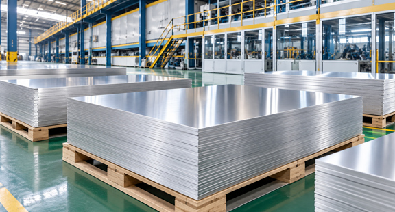 Cut-to-length aluminum sheet