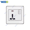C73 MF SWITCHED SOCKET Wall Switch Switch Wall Switch Socket Factory Simple Atmosphere Made In China 4 Gang 4 Wire 