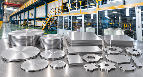 Aluminum circles blanks and custom shapes