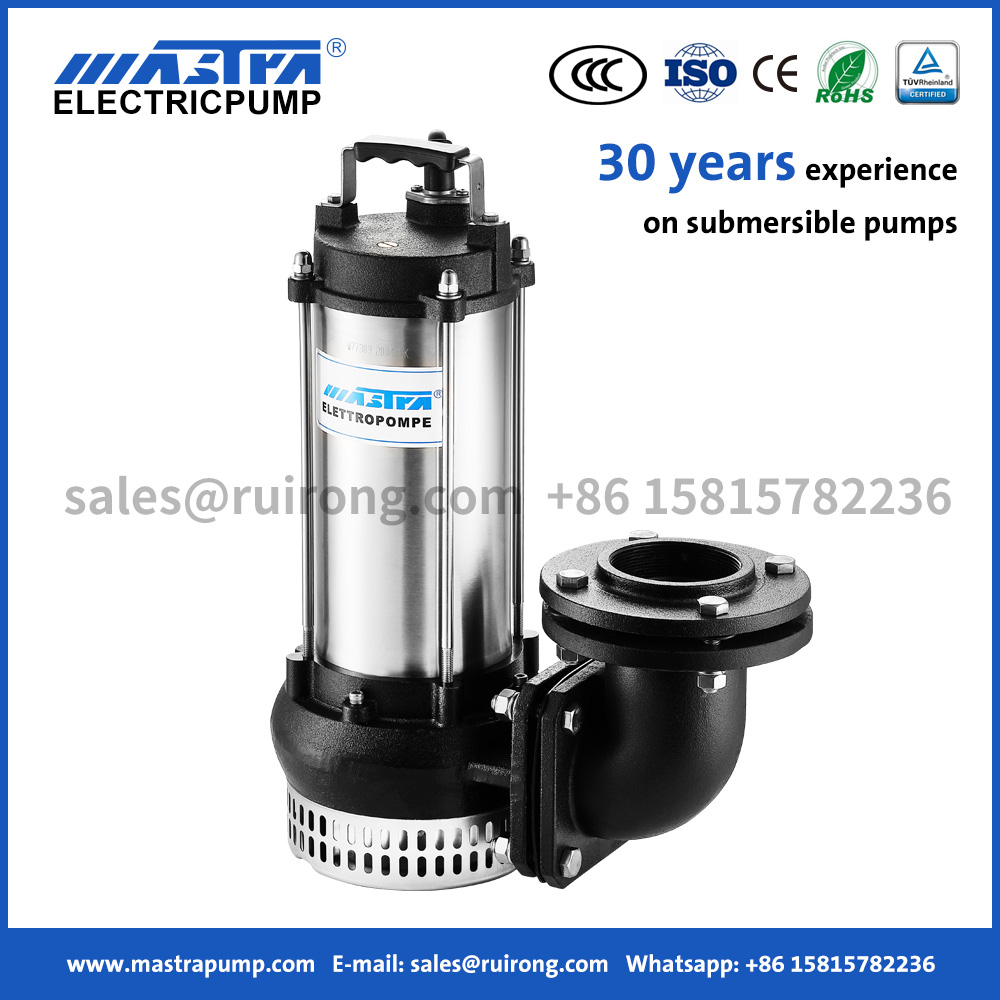 submersible najasa ruwa famfo