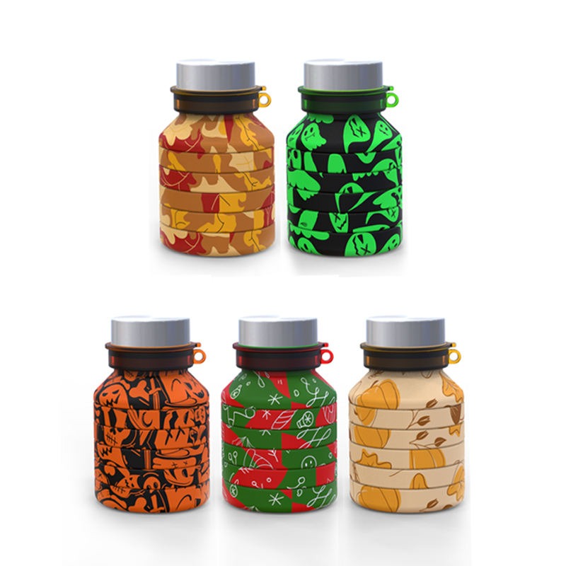Halloween faltbare Silikon-Wasserflasche (1).jpg