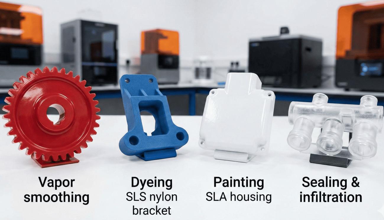 Post-traitement et finition de l'impression 3D