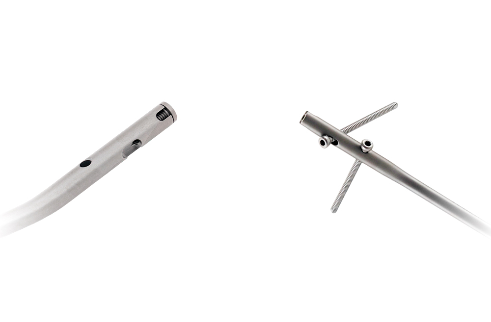 TC4 Titanium Alloy Tibial Nail Machining Rincian