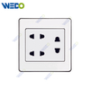 C73 2PIN SOCKET/4PIN SOCKET/6PIN SOCKET Wall Switch Switch Wall Switch Socket Factory Simple Atmosphere Made In China 4 Gang 4 Wire 