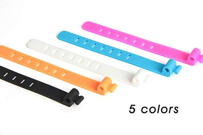 OEM dell'organizzatore della fascetta ferma-cavo del silicone (6).jpg