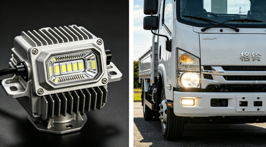 Producto de posventa OEM con faro LED para cami&oacute;n Isuzu de Jiangsu Geling