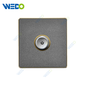 ULTRA THIN A1Series Fan dimmer with step 500W /Light dimmer 500W 1000W 1500WAcrylic / Leather Different Color Different Style Fashion Design Wall Switch 