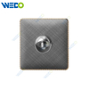 T3 Home Switches SAT / Double SAT 250V Light Electric Wall Switch Socket 86*86cm Acrylic Pattern with Lace