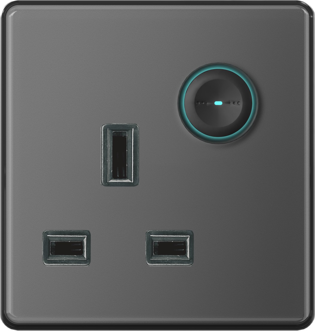 S9 Newest Design 13A Switched Socket W/Without Neon Single/double Pole