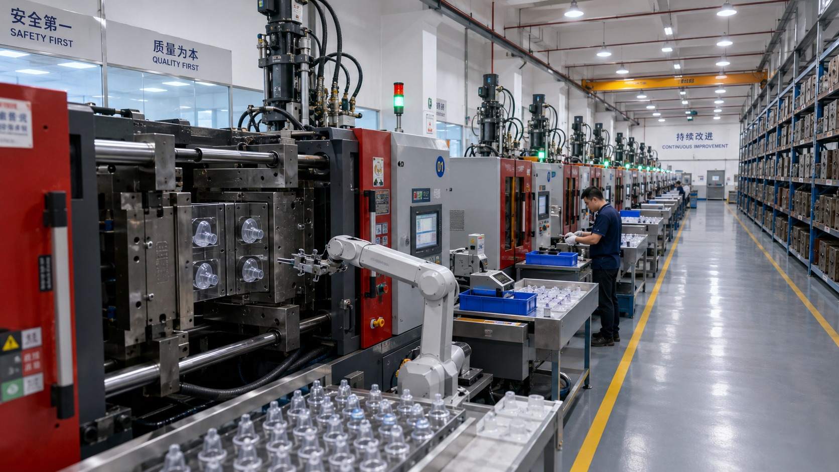 Besichtigung der Mitour-Silikonfabrik: In einer 4.500 m&sup2; gro&szlig;en Silikonfabrik in Shenzhen