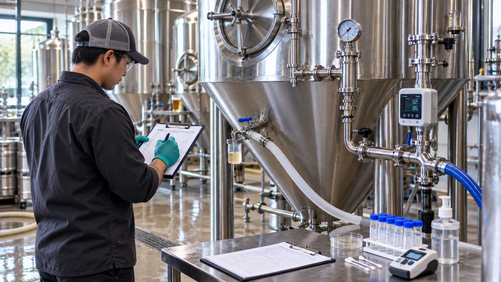 Jak vyčistit pivovarskou fermentor | Zjednodušen&yacute; průvodce CIP pro mal&eacute; pivovary