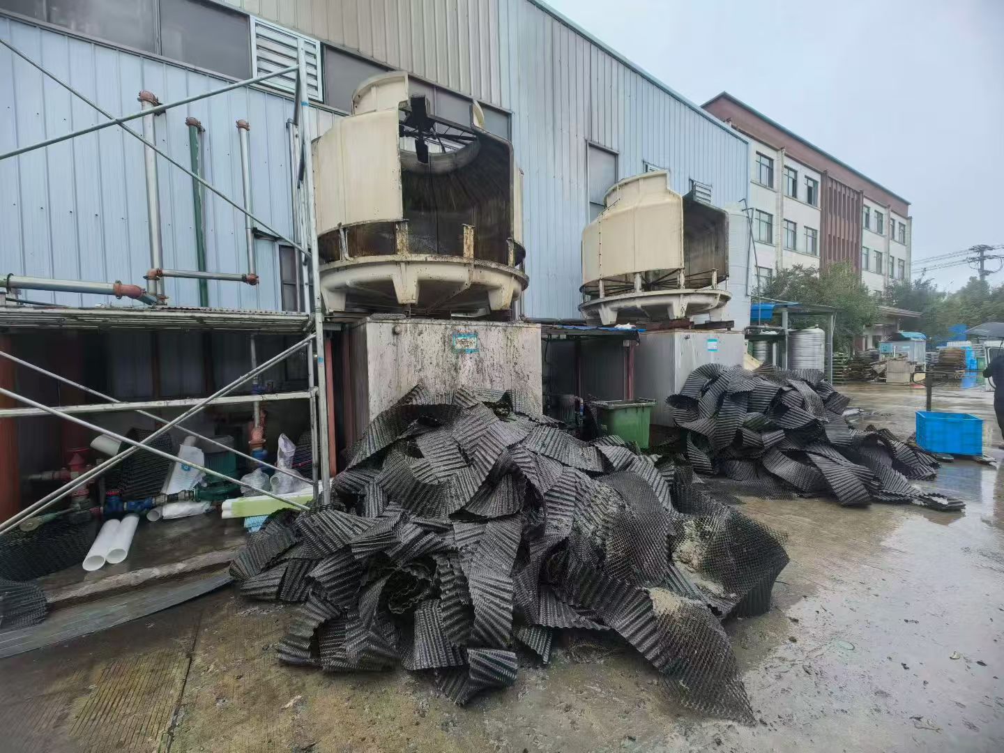 Industriell utskifting av fylling av kj&oslash;let&aring;rn