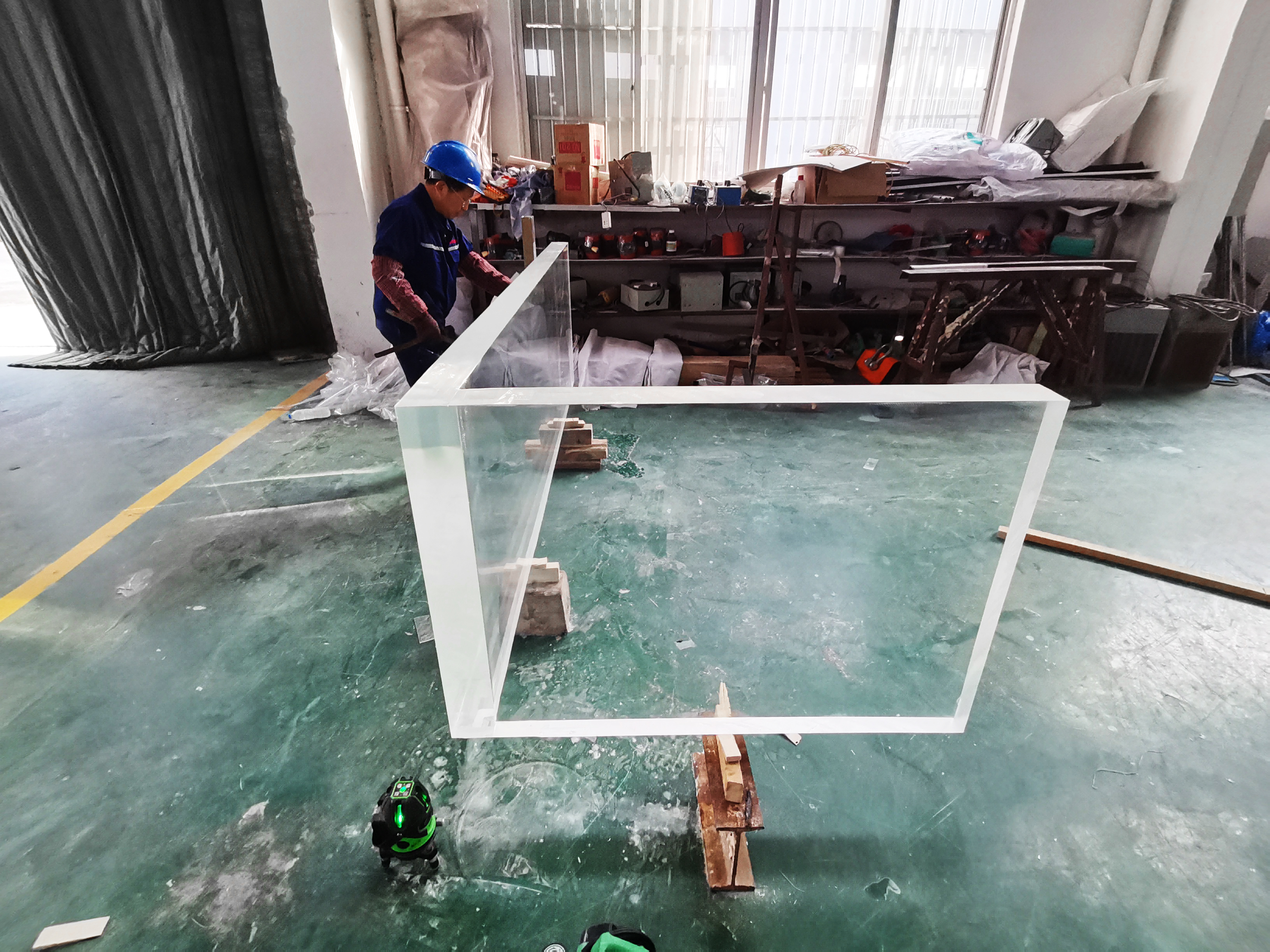 수영장용 아크릴 패널 - LEYU