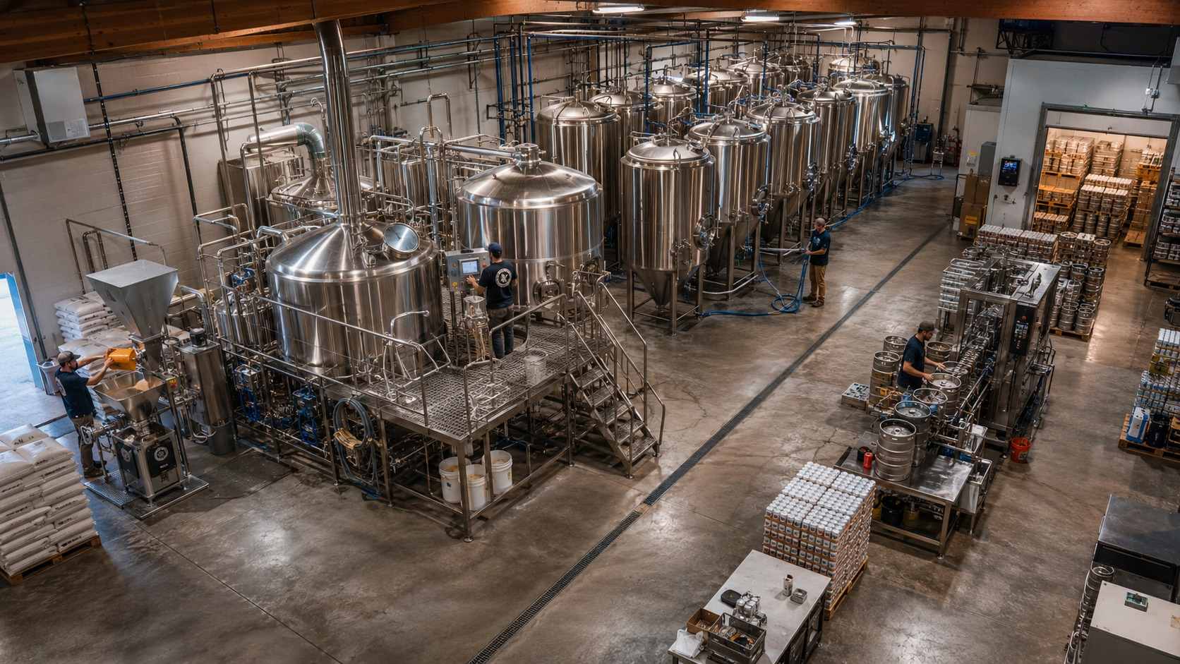 Leitfaden zur Brauerei-Layoutplanung: So gestalten Sie einen effizienten Produktionsablauf