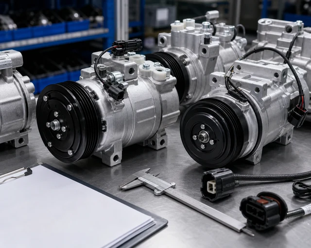 A/C Inspectie van compressoren voor aftermarket-toepassingen in Koreaanse voertuigen