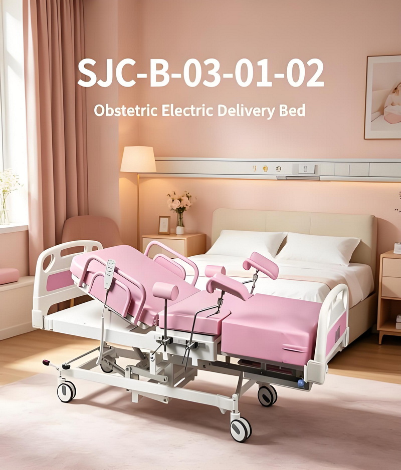 Tempat Tidur Persalinan Obstetri Listrik Profesional untuk Rumah Sakit dan Pusat Bersalin (3)