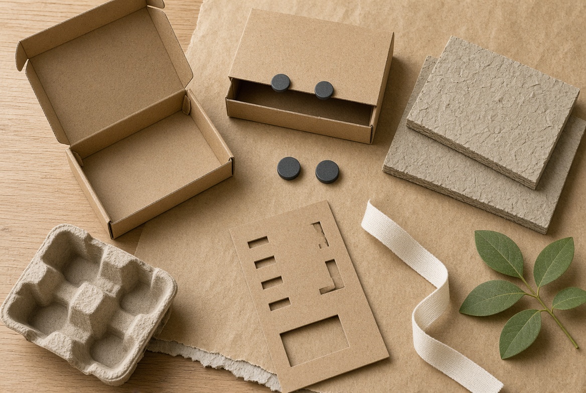Sustainable Custom Rigid Packaging MaterialsSustainable Custom Rigid Packaging Materials Bærekraftige tilpassede stive emballasjematerialer Bærekraftige tilpassede stive emballasjematerialer