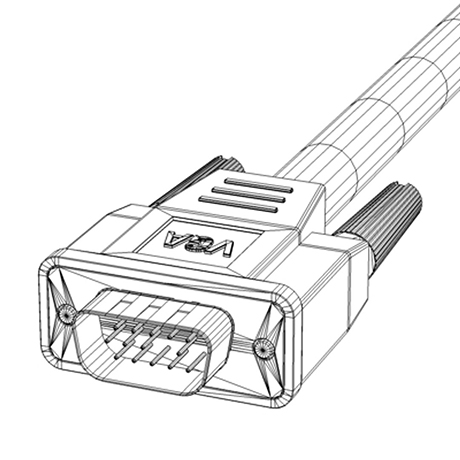 VGA kabely