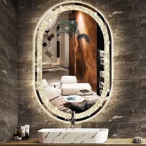 bathroom mirror with lights 