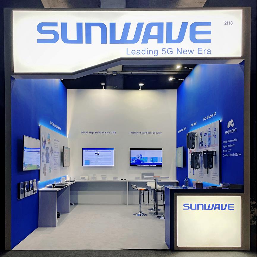  Sunwave attended the Mobile World Congress 2021 in Texas in Barcelona