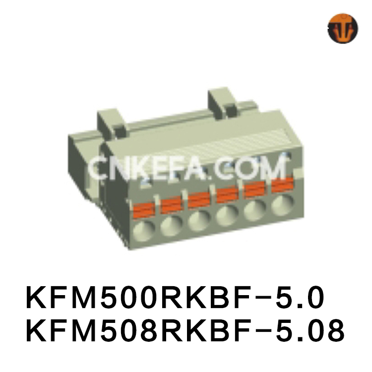 KFM500RKBF-5.0/KFM508RKBF-5.08 Pluggable terminal block