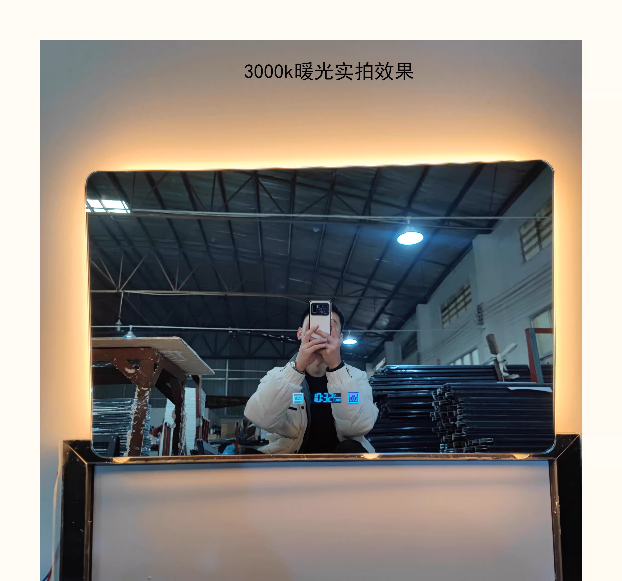 OEM LED bathroom mirror