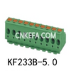 KF233B-5.0 Spring type terminal block