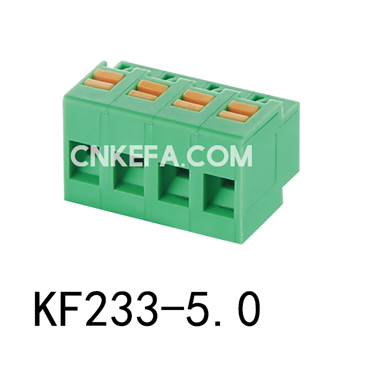 KF233-5.0  Spring type terminal block